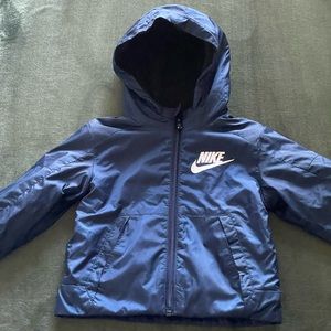 Nike Boys’ Navy Blue Jacket. Size 2T. Used.